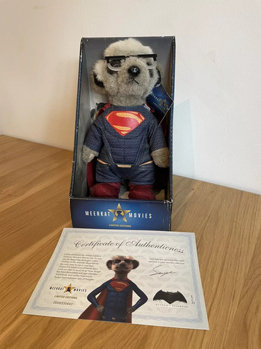 Sergei superman meerkat - sergei, toy