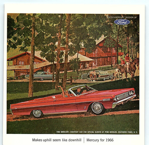 1966 mercury convertible red - 1966,