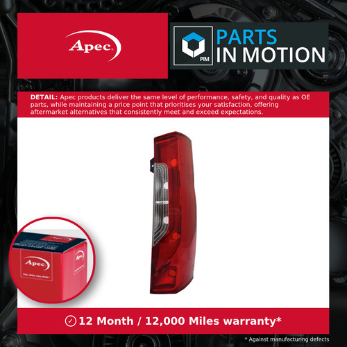 Rear light lamp fits - rear,