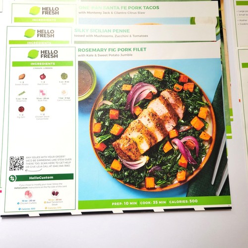 Lot hello fresh recipe - fresh,