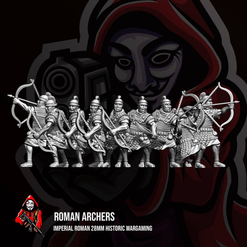Roman archers hail caesar - hail, saga