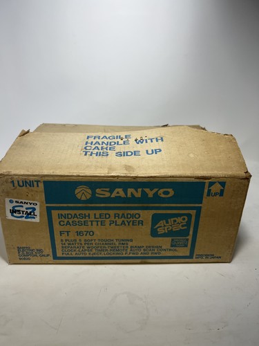 Vintage new sanyo ft 1670 - vintage, ft-1670