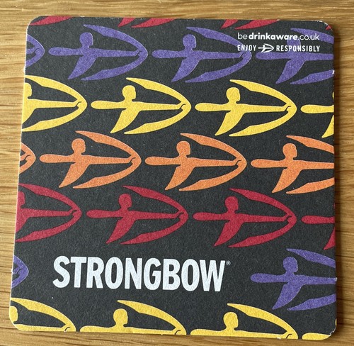 Strongbow beer mat - beer,
