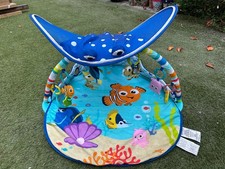 Disney Finding Nemo Ocean Lights Activity Gym and Play Mat READ DESCRIPTION  