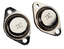 2 x Vintage OC23 Germanium PNP Power Transistors NOS Matched Pair 1969 UK DG
