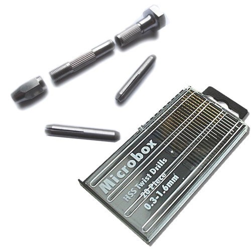Pin vice mini twist drill - mini,