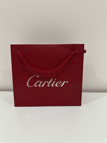 Cartier paper shopping bag - paper,