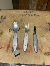 Original WW2 British Combination Cutlery Set Richards Sheffield Made In England