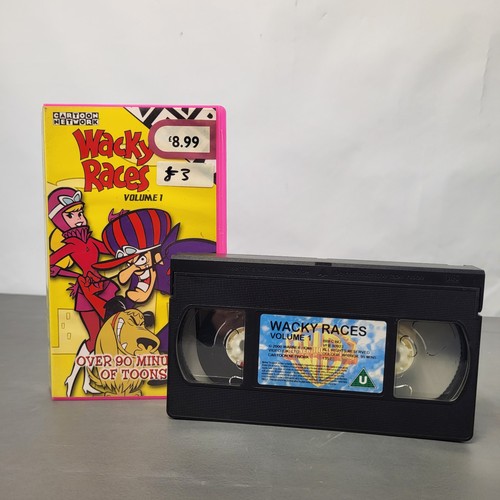 Wacky races vhs - wacky,