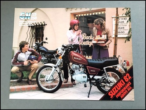 1982 suzuki gn125 gn250 - suzuki,