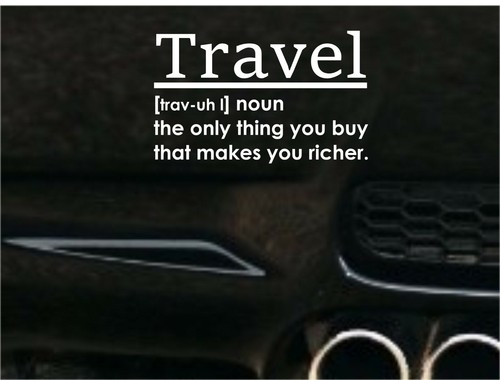 Travel decal sticker - decal,