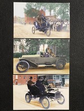 Early Automobiles Cadillac European Touring Car Tricycle Antique Photo Postcard