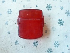 NOS SUZUKI DR400/SP370/TS250 REAR LIGHT LENS NO ORANGE REFLECTOR 
