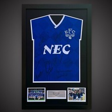 Framed Everton 1987 Champions
