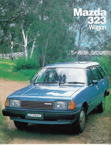 1984 mazda 323 wagon 6p - 1984,