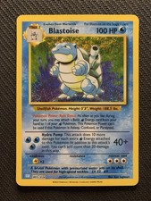 Pokemon Card Blastoise 003/034