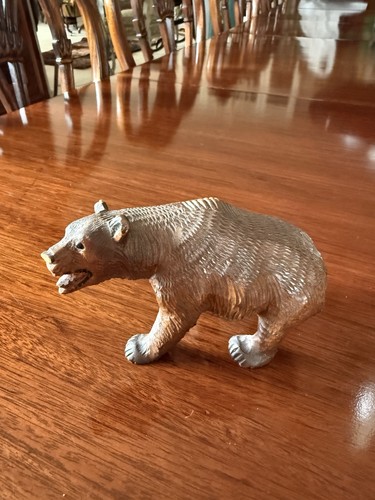 Antique black forest bear - black,
