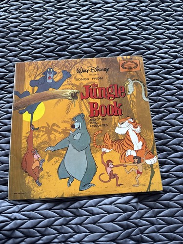 Disney jungle book vinyl - book,