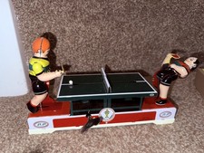 Vintage Collectable, Mechanical Play Ping Pong, Tin Made, In Original Box Wind