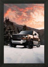 Land Rover Defender in Winter