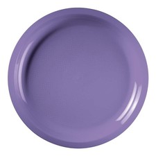 Round Lilac Chargers 25 Pcs Ø