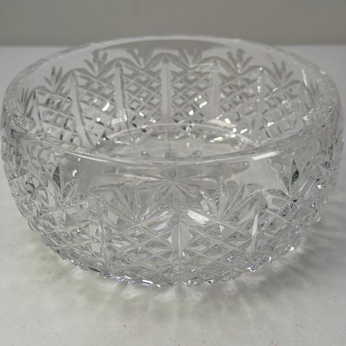 Vtg clear cut crystal 8in - vtg,