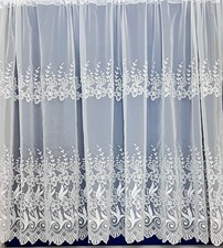 Vienna White  Embroidered