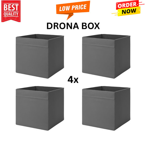 Ikea dröna storage box - drÖna, dark