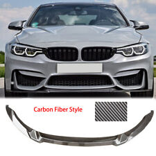 Front Splitter Carbon Fiber Look For M3 M4 2015-2020 BMW F80 F82 F83 CS Style 