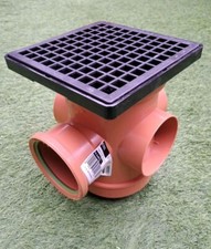 Osma Wavin Underground Drain 110mm Bottle Gully 4D900 Gulley