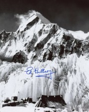 EDMUND HILLARY Signed
