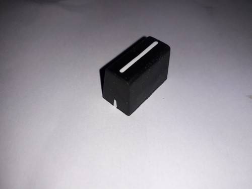 Mixer black fader knob - dj,