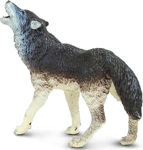 Safari ltd gray wolf - gray, figure