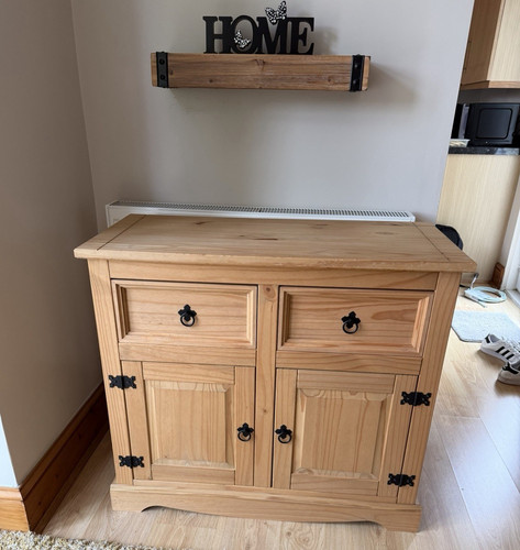 Wood freestanding cabinet - wood,