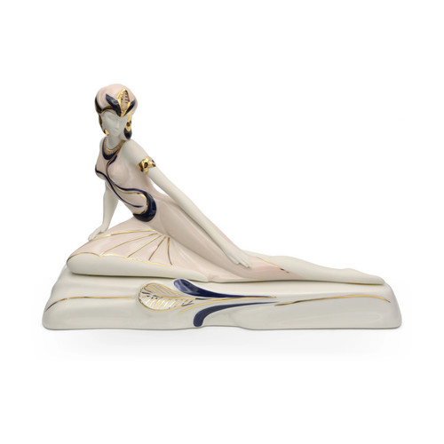 Art deco woman figurine galos - deco,