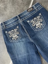 Earl Jean Y2K Rhinestone Fleur