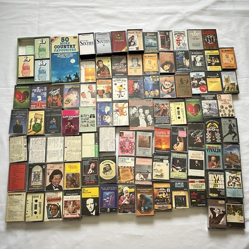 Vintage cassette tapes music - tapes,