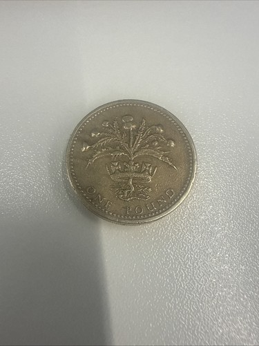 Old pound coin tree - coin,,