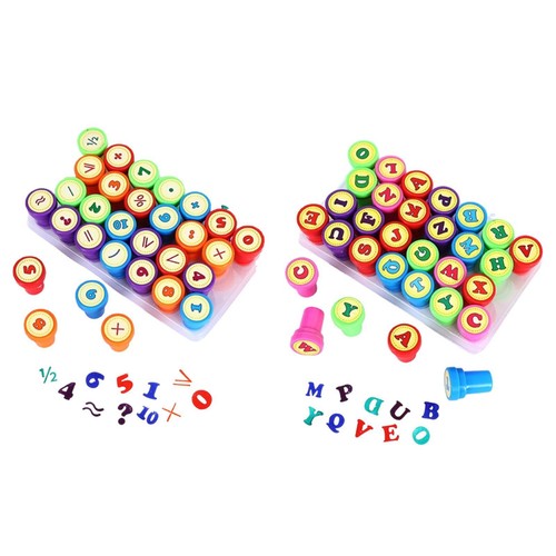Children stamp set hand - set,