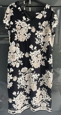BERKERTEX BLACK FLORAL DRESS