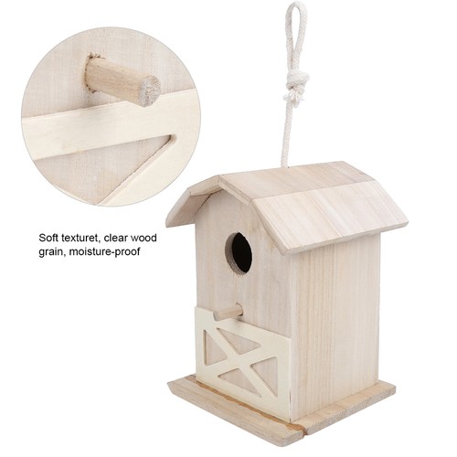 Wooden birdhouse mini - mini, bird