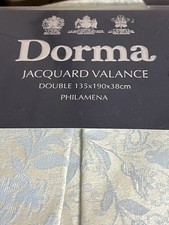 Dorma Philamena Double Valance New, Green