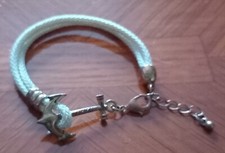 Fabric Anchor Bracelet