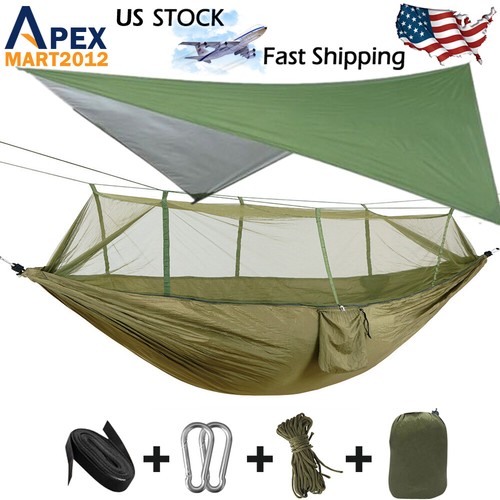 Portable camping hammock with - portable,