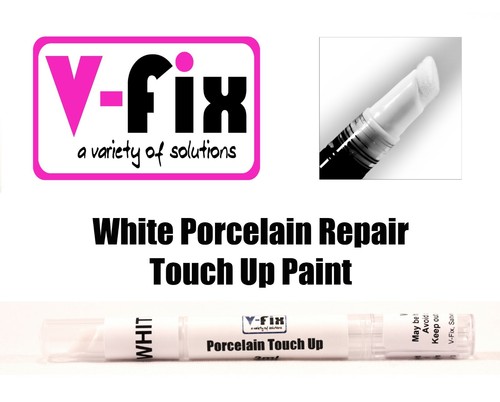 White bathroom porcelain touch - white,