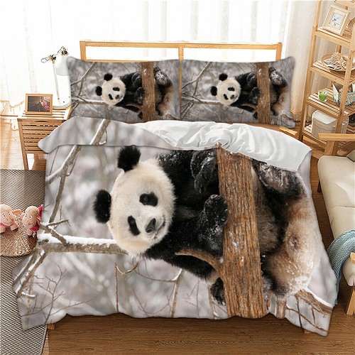 Panda duvet cover set animal - set,