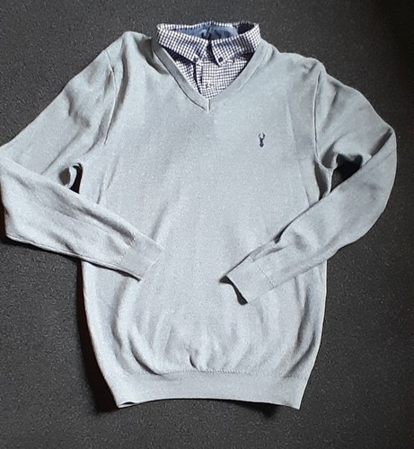 Next mens grey jumper with - next,