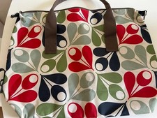 Orla Keily patterned Weekend Bag Holdall, lovely condition 