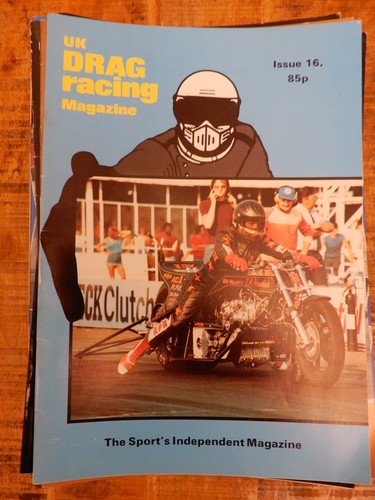 Drag racing magazine issue - magazine,