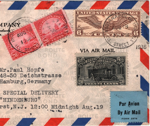 Zeppelin hindenburg usa - hindenburg, air
